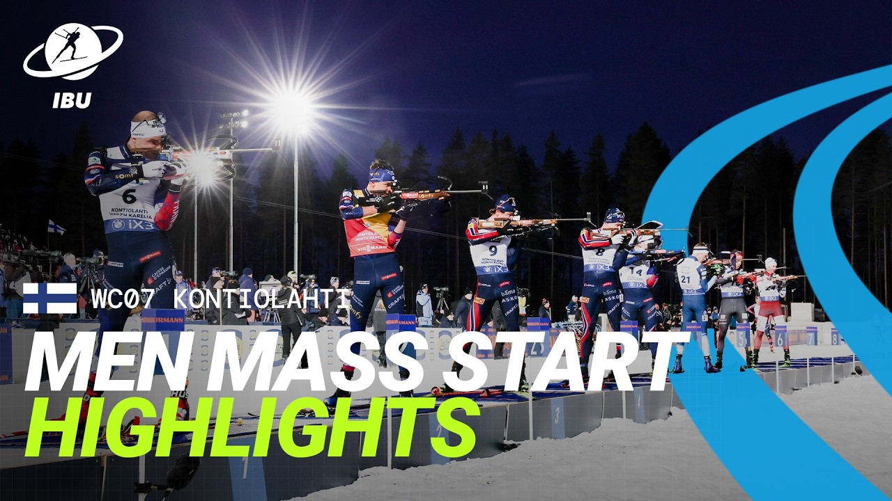Final Range Drama in Kontiolahti Men's Mass Start