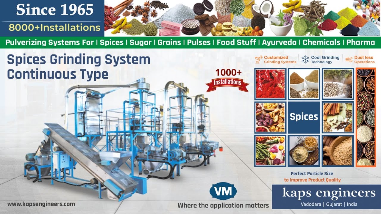 Spice Grinder machine | Spices Grinder | Dry Masala Grinder Machine | Spice Pulverizer | 8980002969