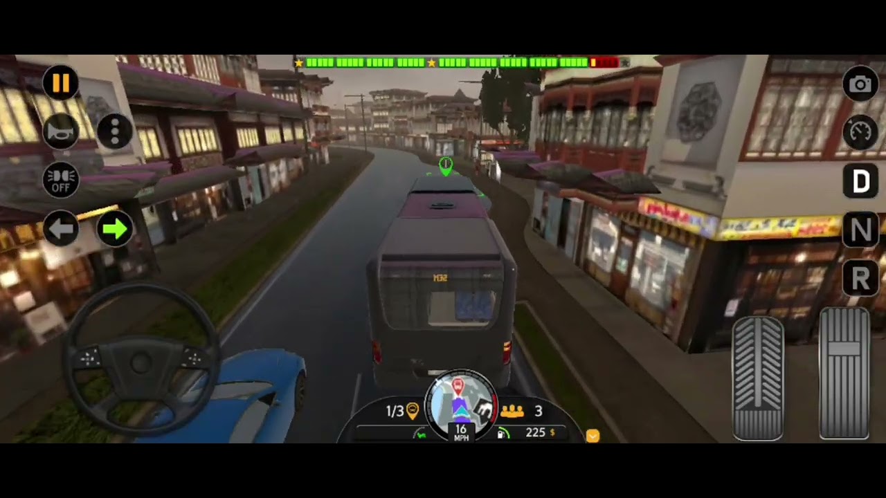 Bus Simulator Day 3 Route 2 Shanghai China 