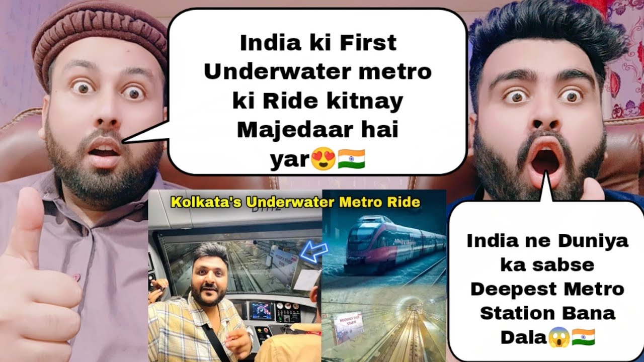 India’s First Underwater Metro Ride 😨 Howrah to Esplanade || Exclusive Metro Ride In Kolkata