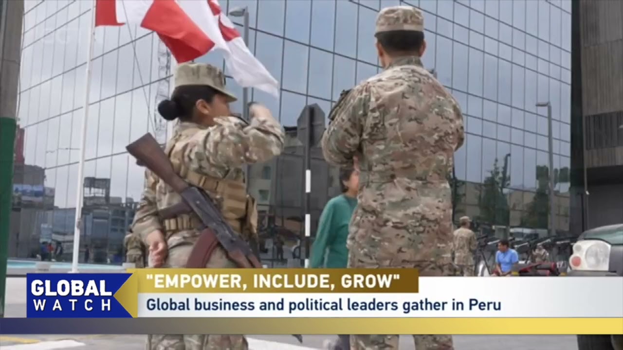 Global business and political leaders are gathering in Peru for APEC