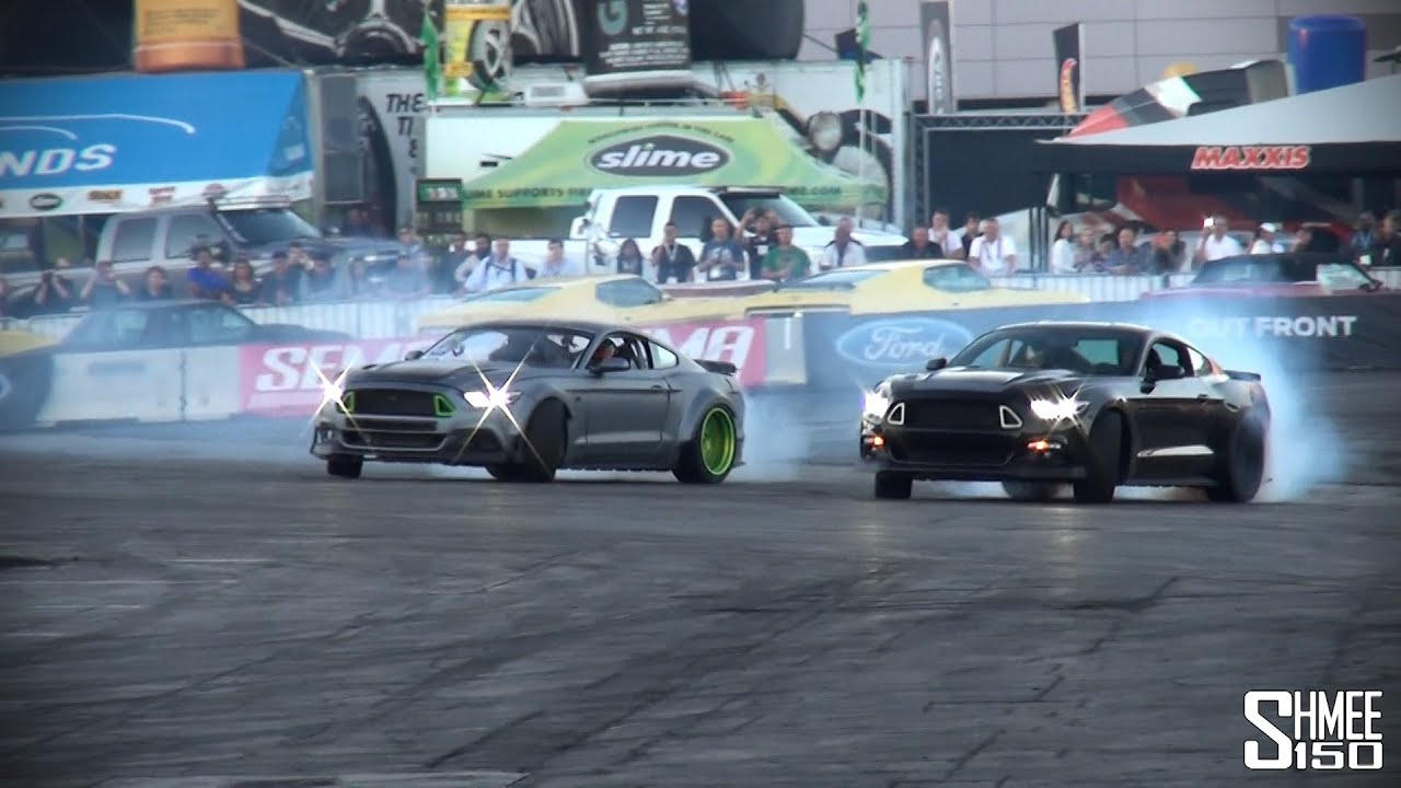 Ford Mustang RTR and Spec 5 Car - Epic Drifting Show