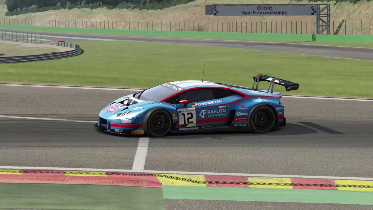 Assetto Corsa | Lamborghini Huracan GT3 Spa - 2:15.573 + SETUP
