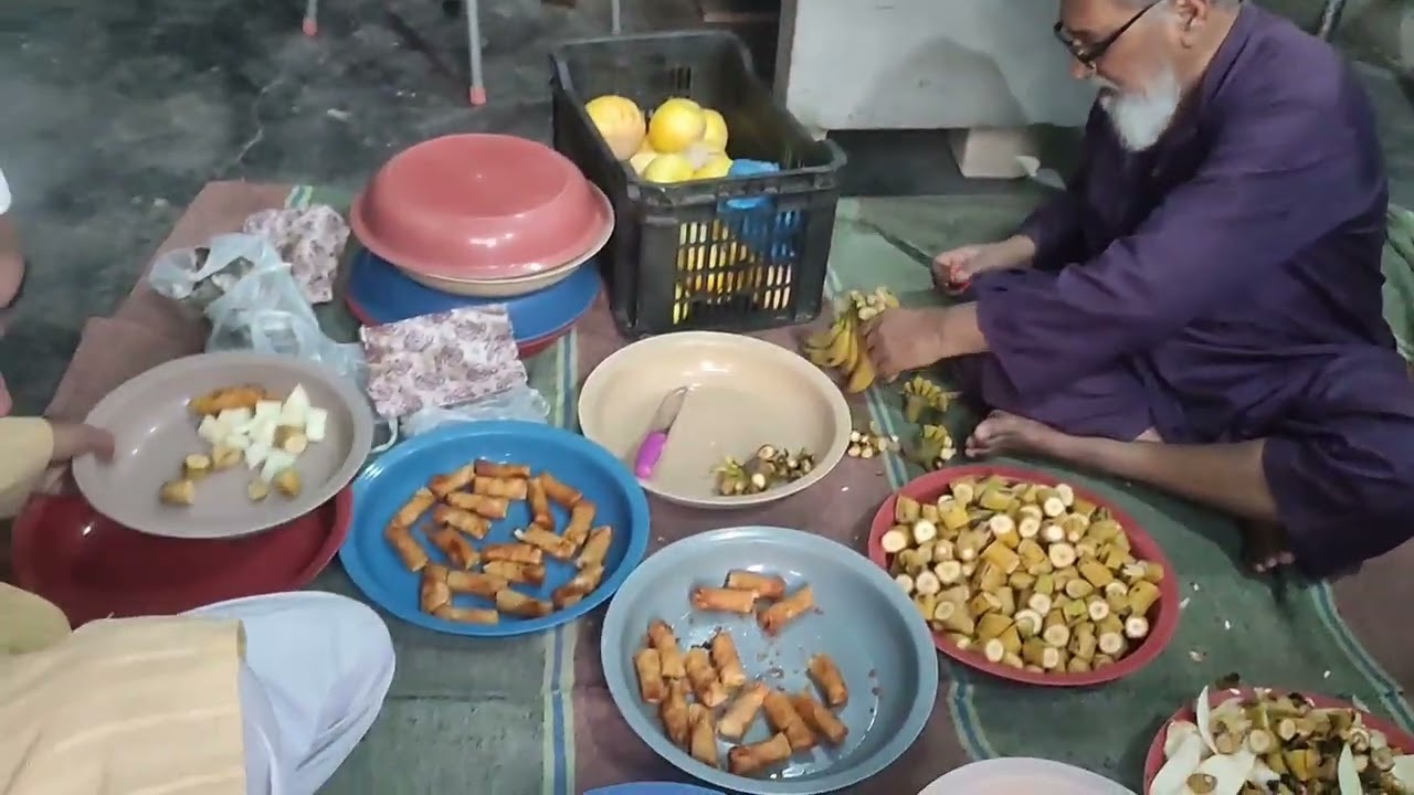 25 رمضان ا لمبارک. مزار شریف حضرت حافظ جی سرکار پر ہونے والی ہفتہ وار محفل میلاد و افطار 2026۔3۔15