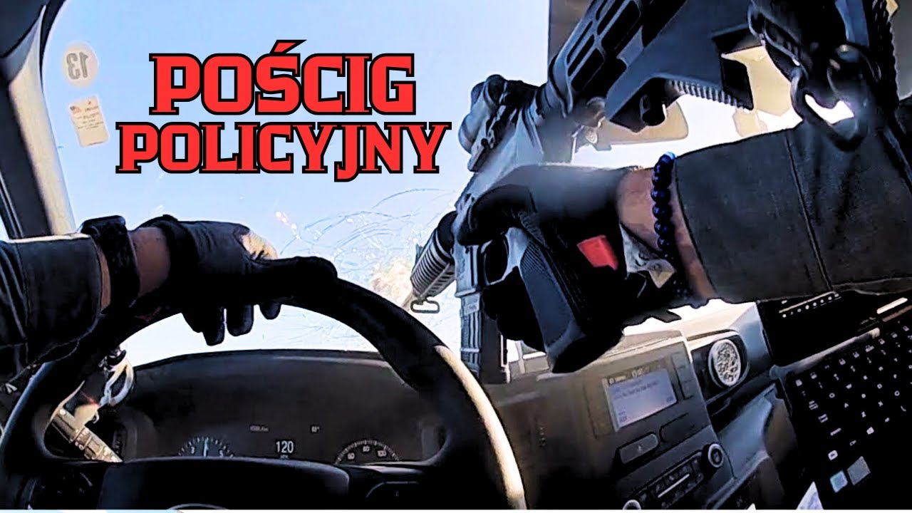 POLICJA USA W AKCJI - UŻYCIE BRONI PALNEJ W OKLAHOMA CITY #policia #usa #pościg