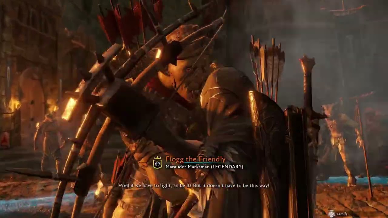The First & Last Time Ringwraith Eltariel Sounds Like Talion Defends A Fortress