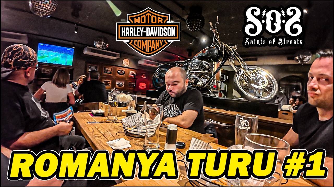 MOTOSİKLETLE ROMANYA TURU #1 | İstanbul - Veliko Tarnovo | Harley Davidson Low Rider ST
