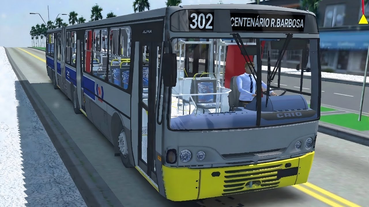 🚌 Proton Bus Simulator | Caio Alpha MB O-400UPA BRT + Cidade de Curitiba BRT Demo (Linha 302)