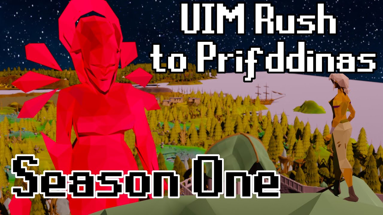 UIM Rush to Prifddinas || Full Season 1 || Old School Runescape [OSRS]