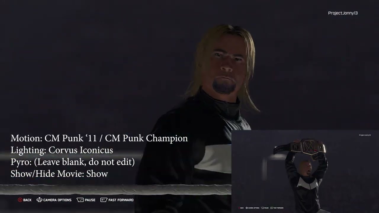 WWE 2K26 - CM Punk Retro Updated Entrance