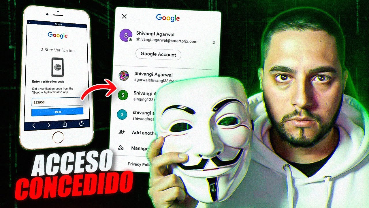 Robé una cuenta de GMAIL! Guia DEFINITIVA phishing 2026