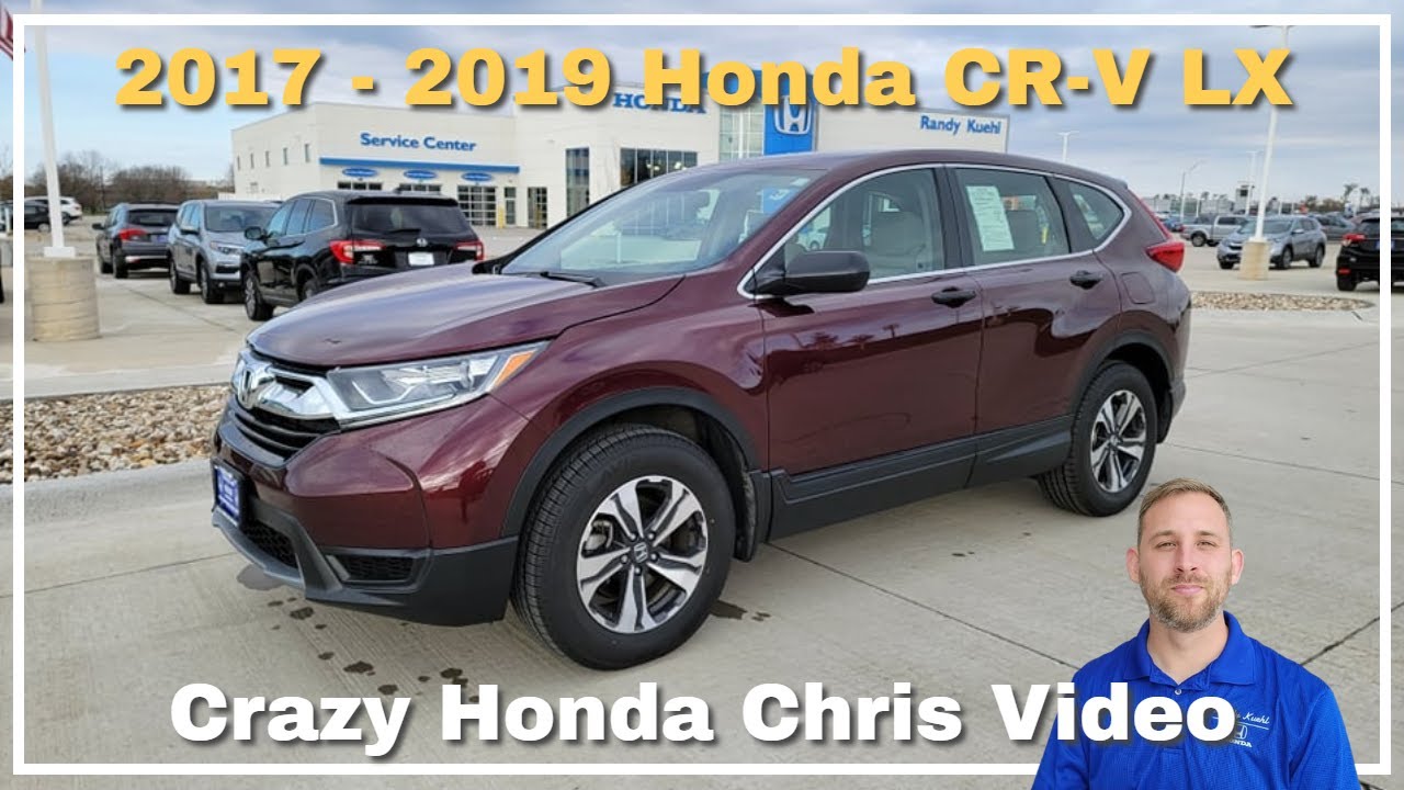 2017 - 2019 Honda CR-V LX Walk Around Review | Sharing Standard Features and Functions