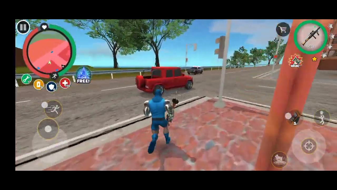 rope Hero game new update car part 3