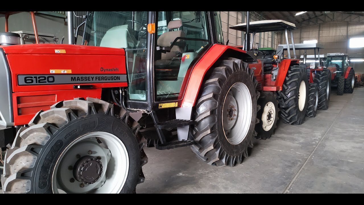2 máy nông nghiệp MASSEY FERGUSON 6120, 194-4 xuất sắc, LH:0906485278[Hiếu Đoàn Thanh]