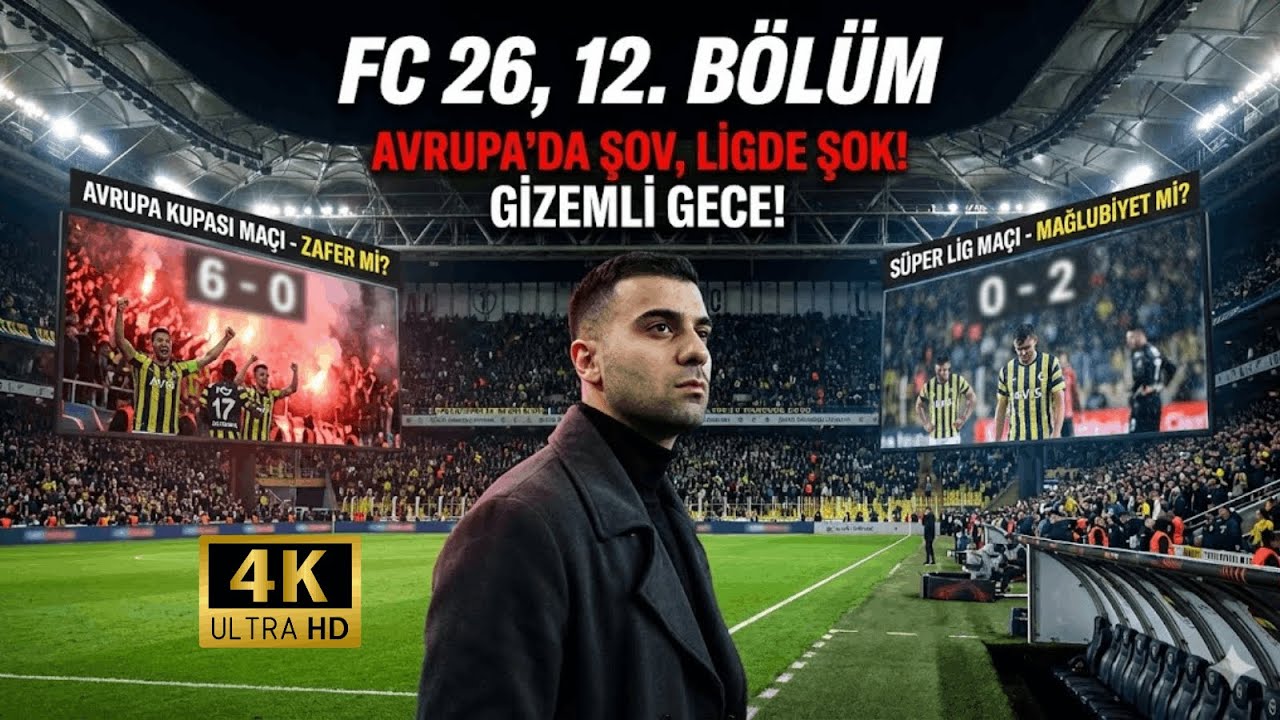 AVRUPA'DA KRALIZ, LİGDE ŞOKTAYIZ! 😱 KADIKÖY'DE BUZ KESTİK | FC 26 FENERBAHÇE (BÖLÜM 12)