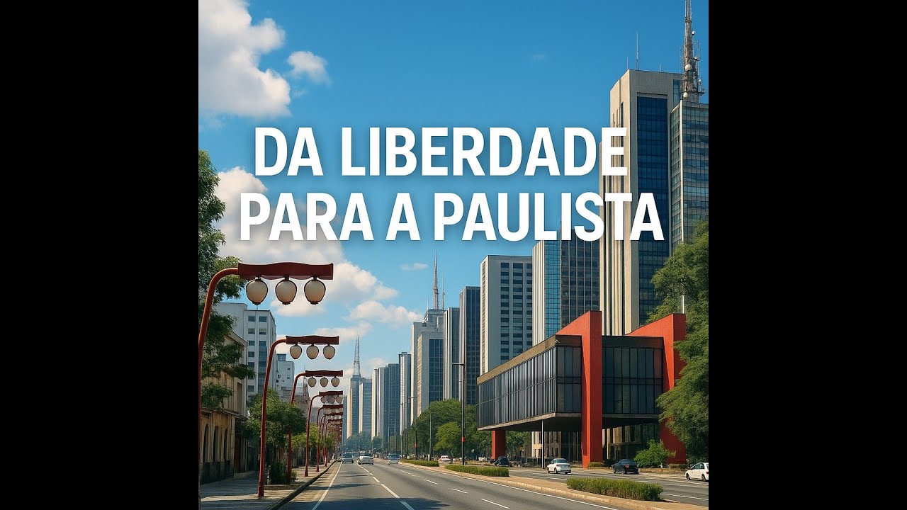 📍 Da Liberdade até a avenida Paulista em São Paulo, SP