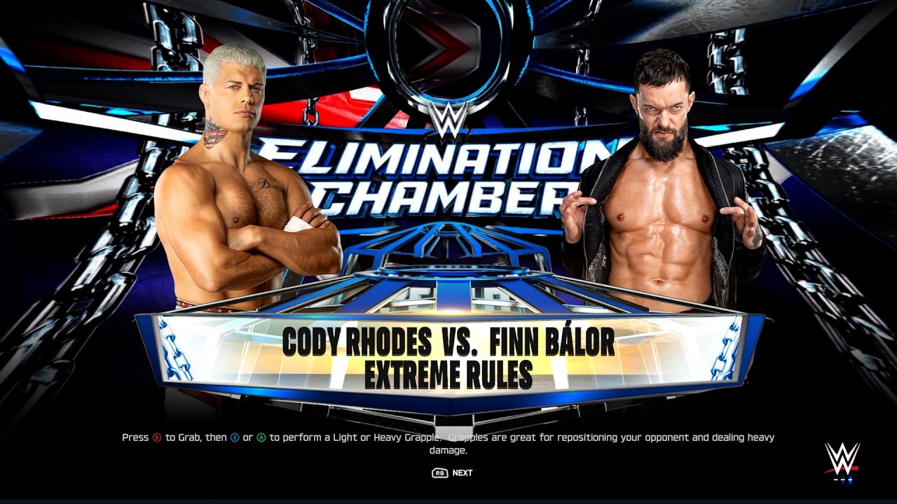 WWE 2K25 - Cody Rhodes vs. Finn Balor Elimination Chamber Match #wwe #wwe2k25 #codyrhodes #shorts