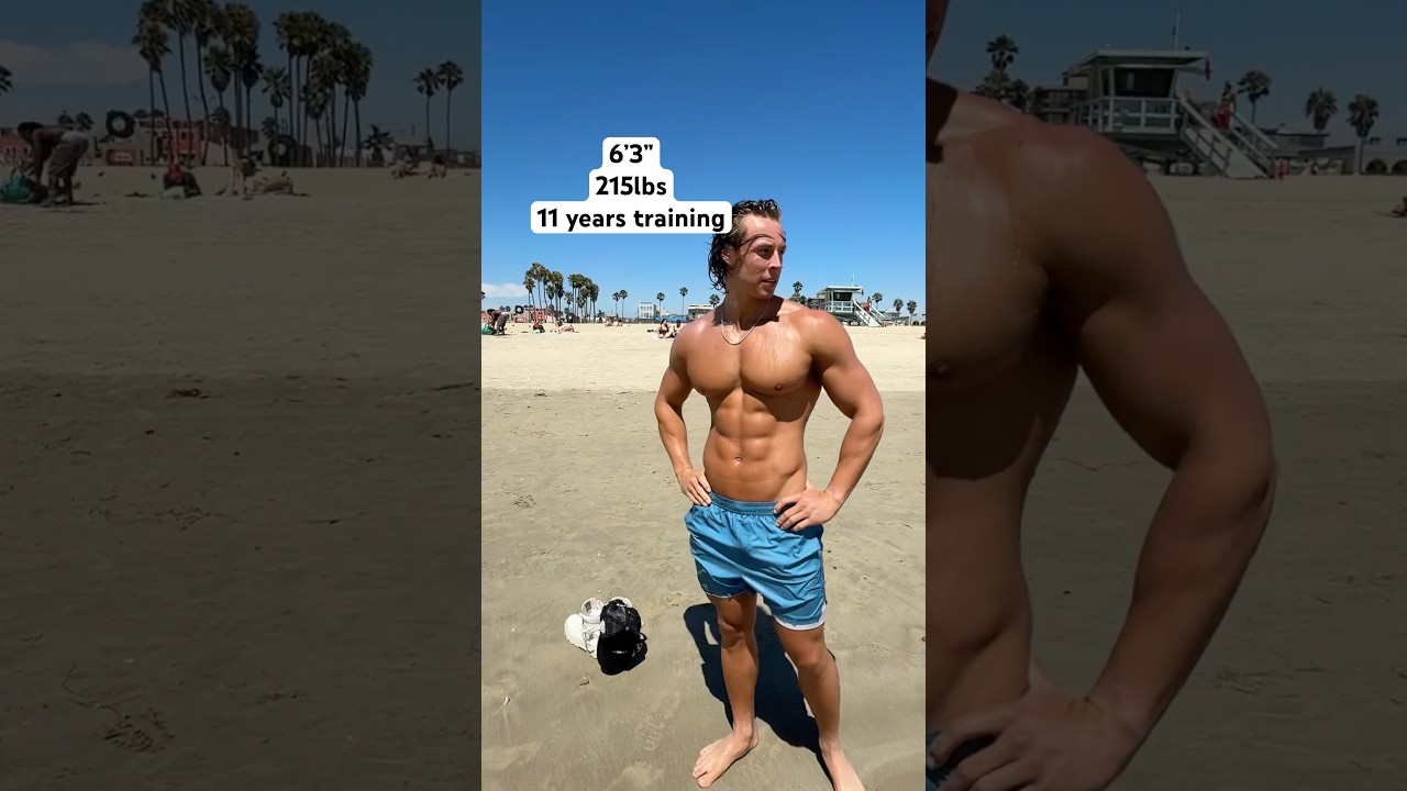 Beach body 💪 #chest #bodybuilding #physique #aesthetics #gymmotivation #workout #fitness #abs