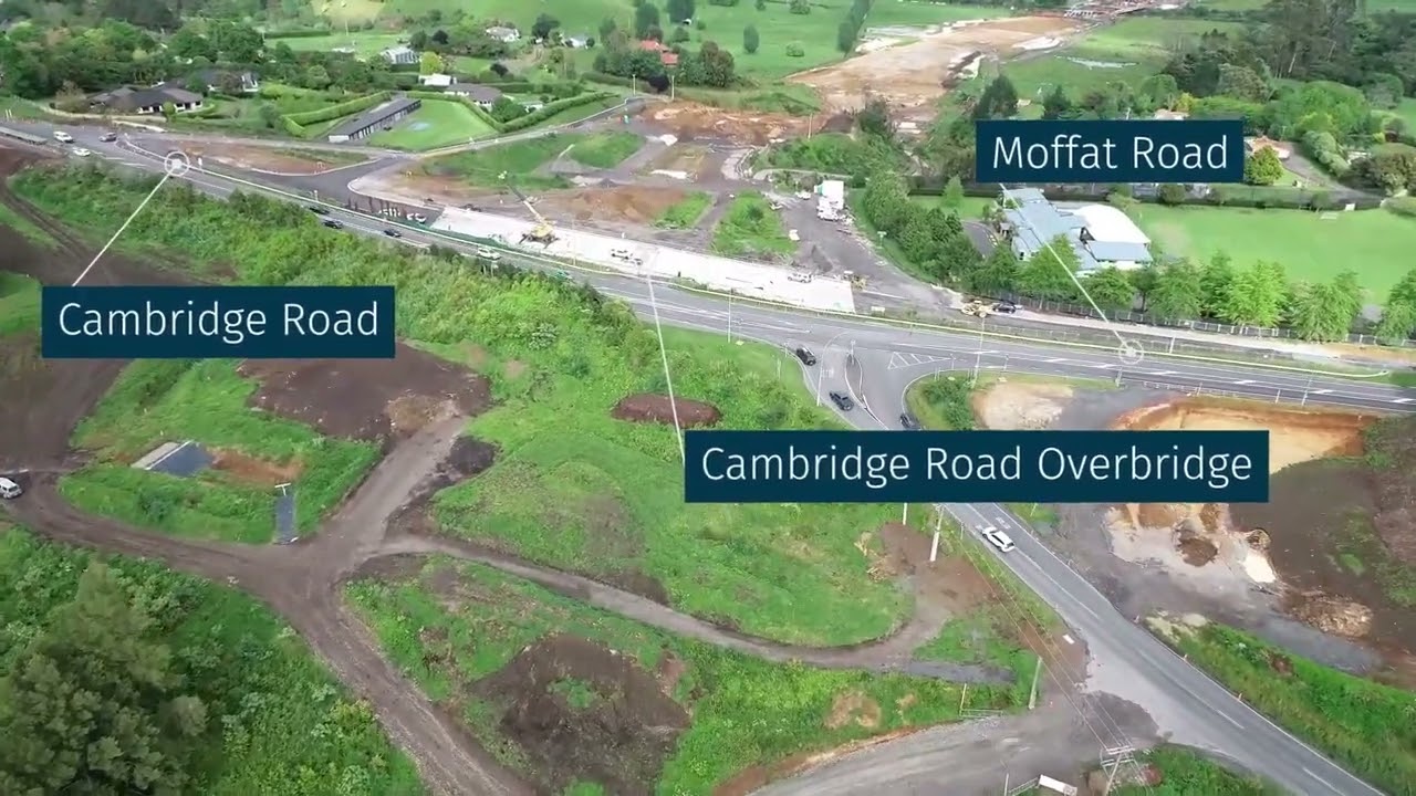 Takitimu North Link flyover - November 2023