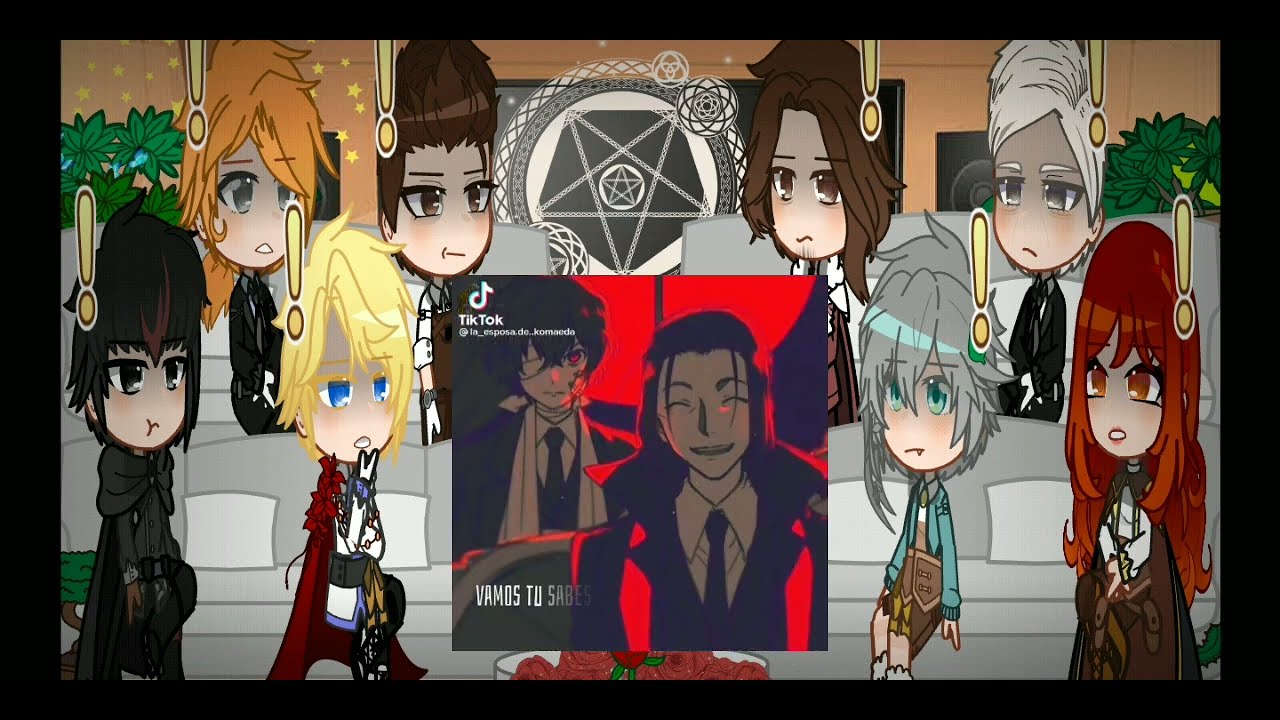 The Birth Of a Hero react to Cale Henituse as Dazai Osamu.|