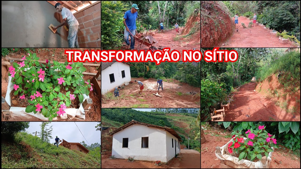REUNIMOS A FAMÍLIA PRA ORGANIZAÇÃO DO SÍTIO,DEIXANDO CADA DIA MAIS LINDO