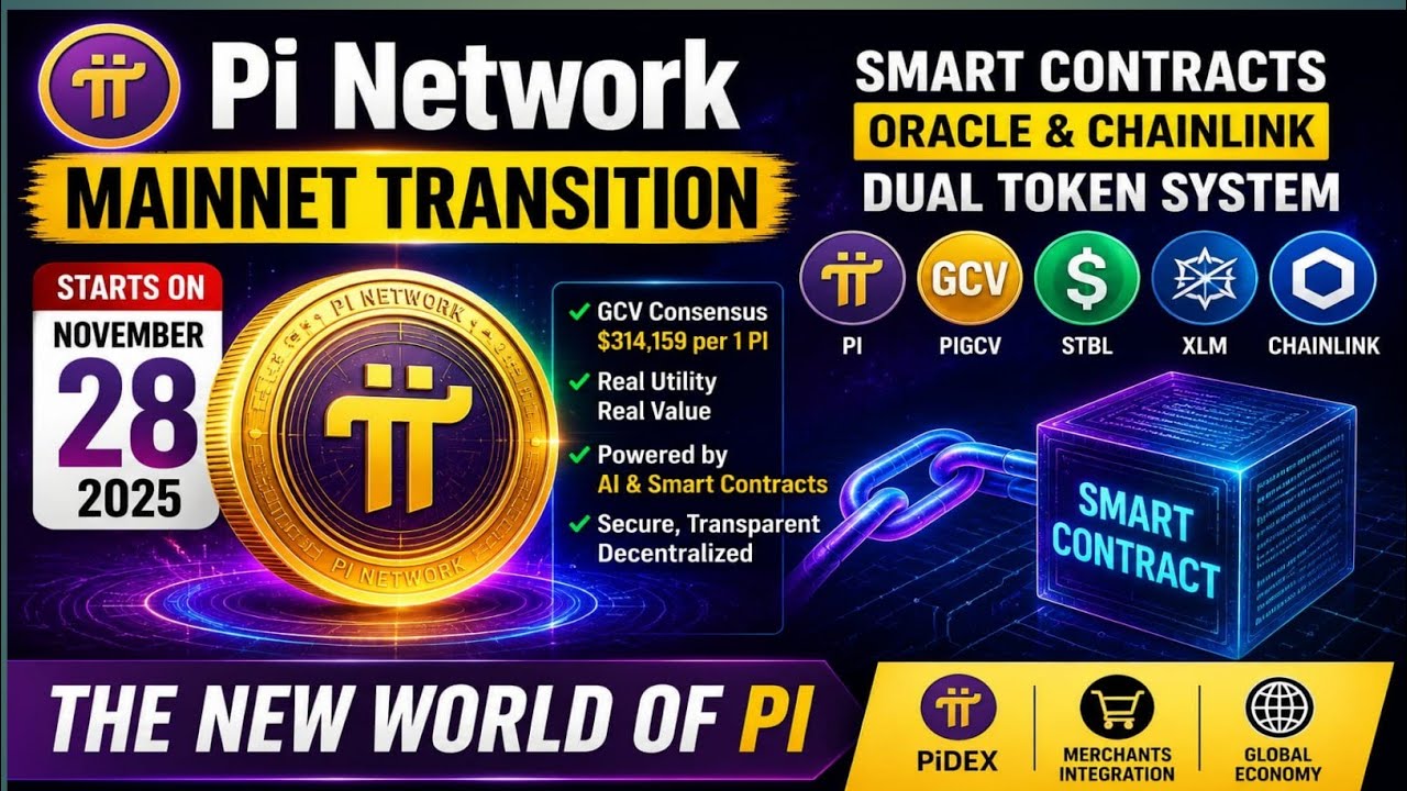 Pi Network Nov 28 Mainnet Update | Smart Contracts & GCV Explained