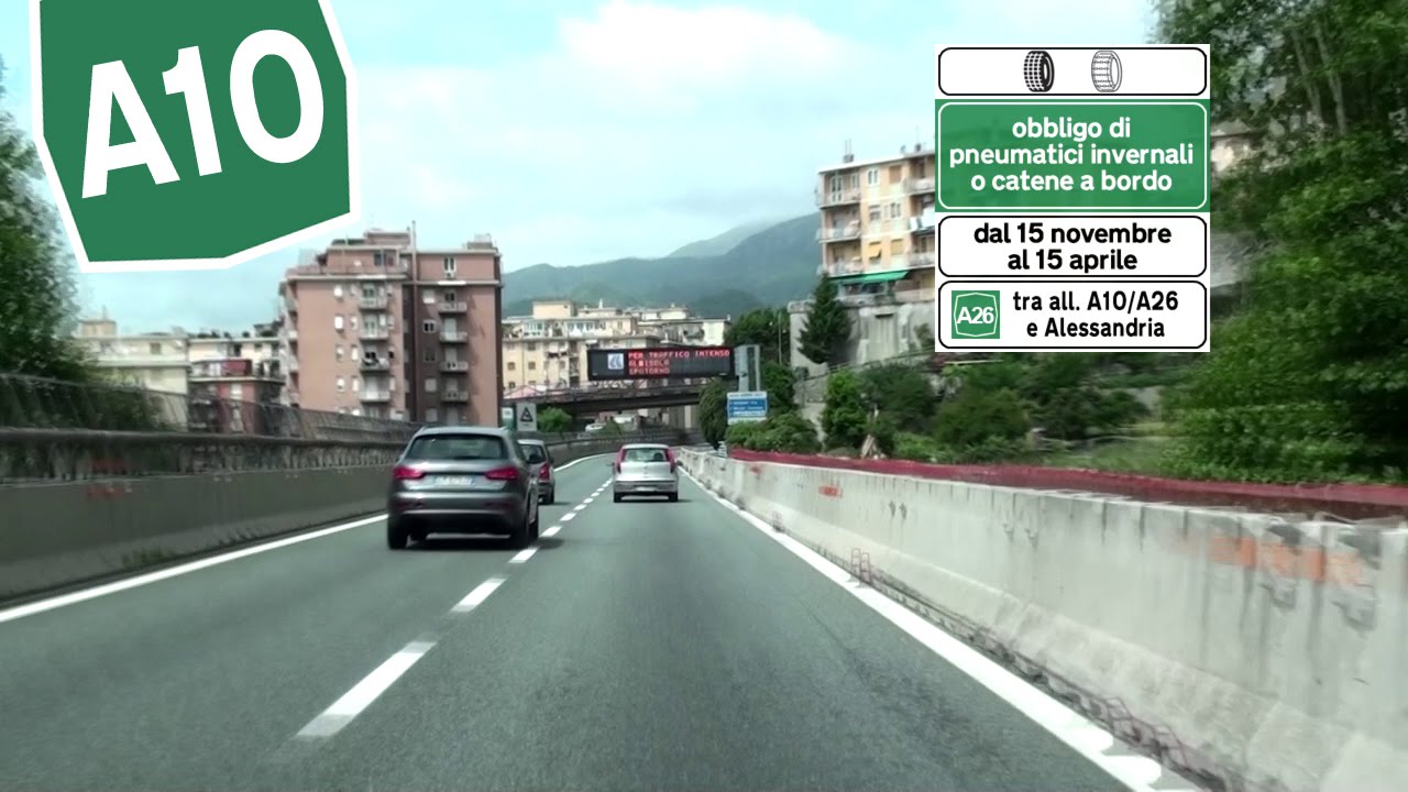 IT / A10 Genova Voltri - Savona / Autostrada dei Fiori