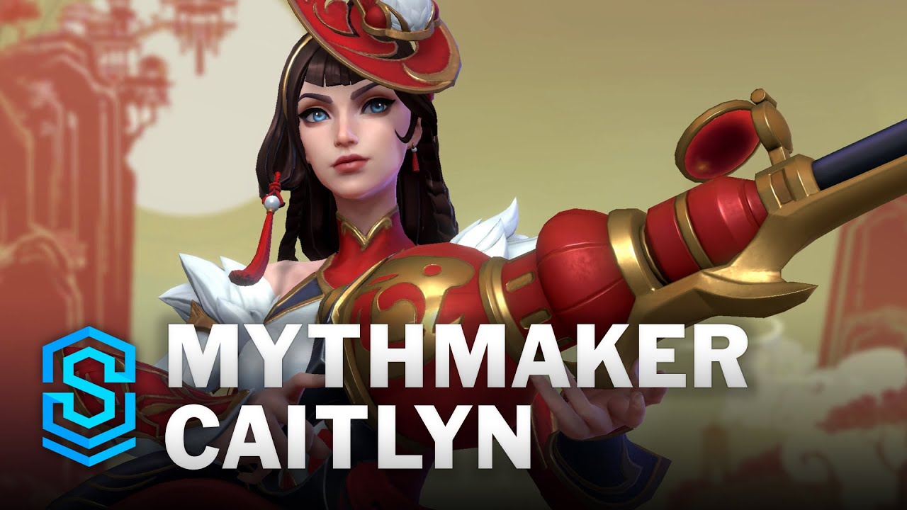 Mythmaker Caitlyn Wild Rift Skin Spotlight