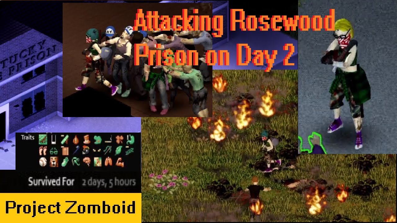 Catpiss Blonde Jackass Assaults Rosewood Prison (Kentucky 1993) TOTAL Zombie Annihilation; lite edit