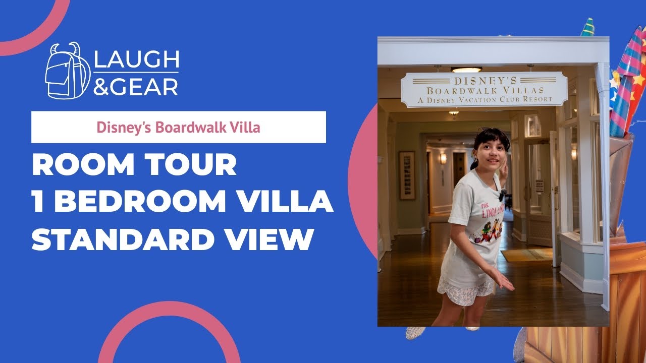 Disney’s BoardWalk Villas 1-Bedroom Tour | DVC Standard View Room Walkthrough