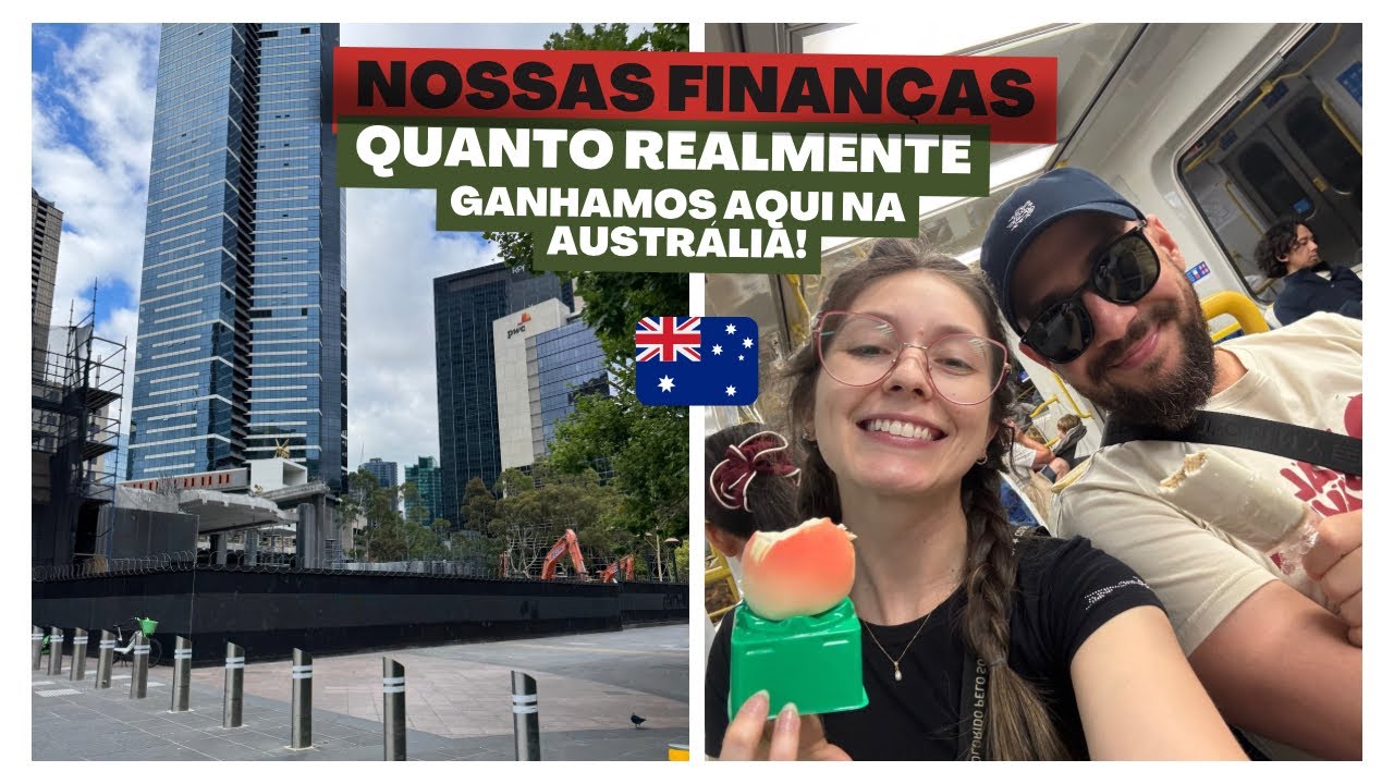 QUANTO GANHAMOS NA AUSTRÁLIA 2025 - SALÁRIO