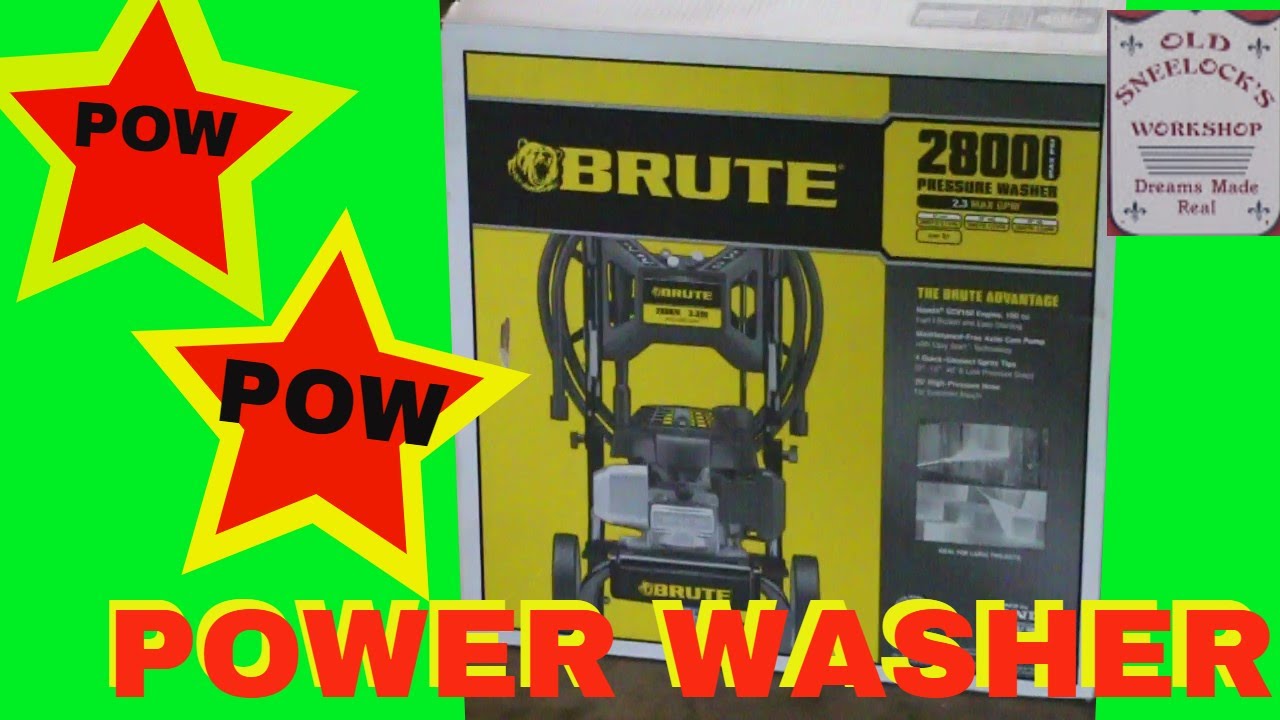 POW POW ~ POWER WASHER!