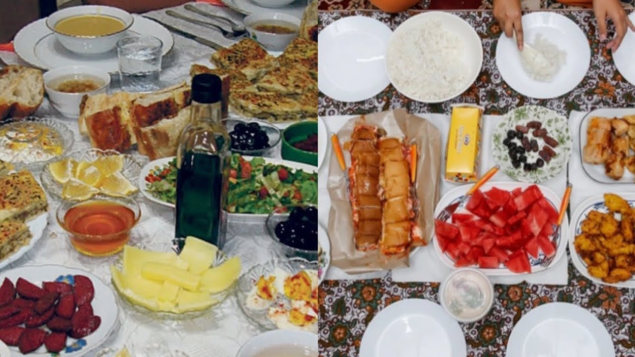 First Iftari at Rajab place افطاری در خانہ رجب