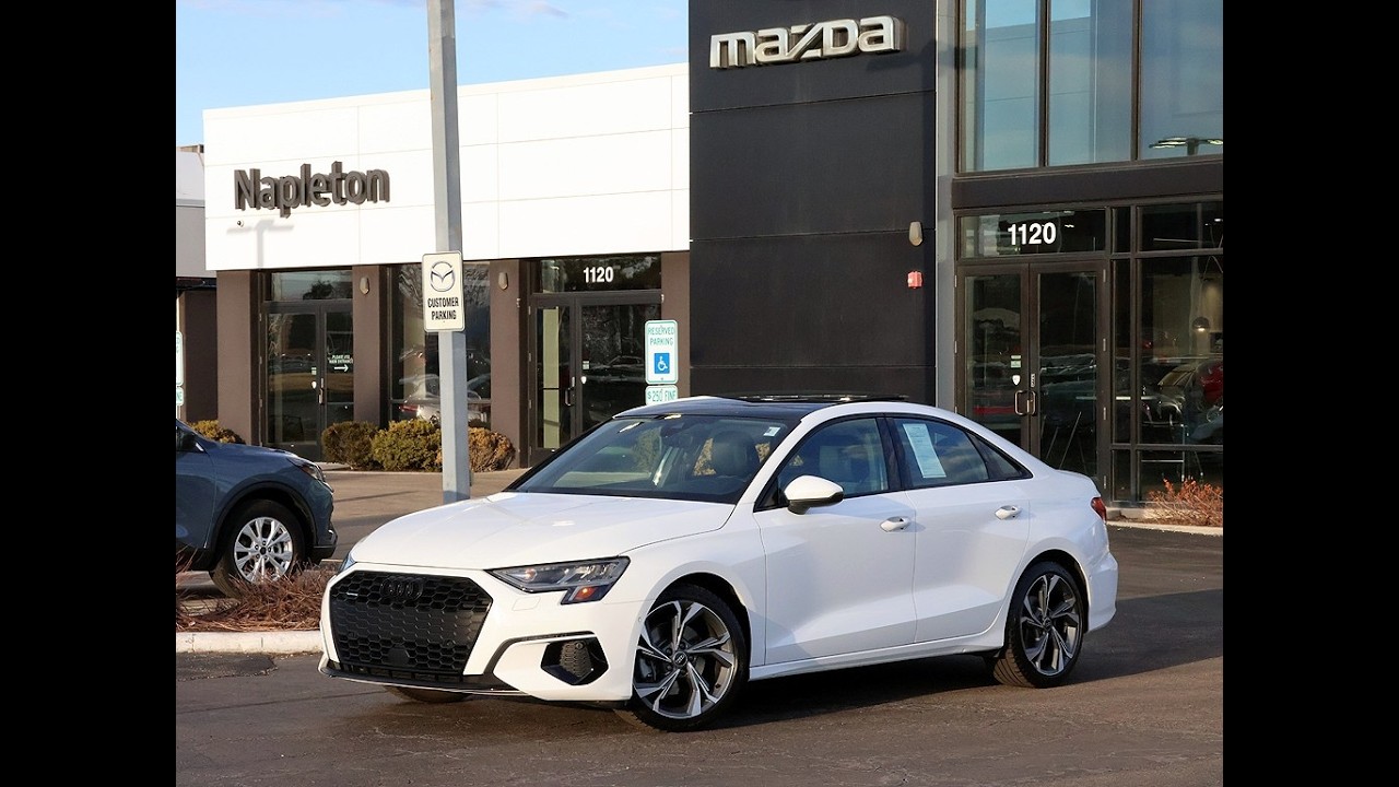 2022 Audi A3 Premium Quattro Awd 2541A at Napleton Mazda Libertyville