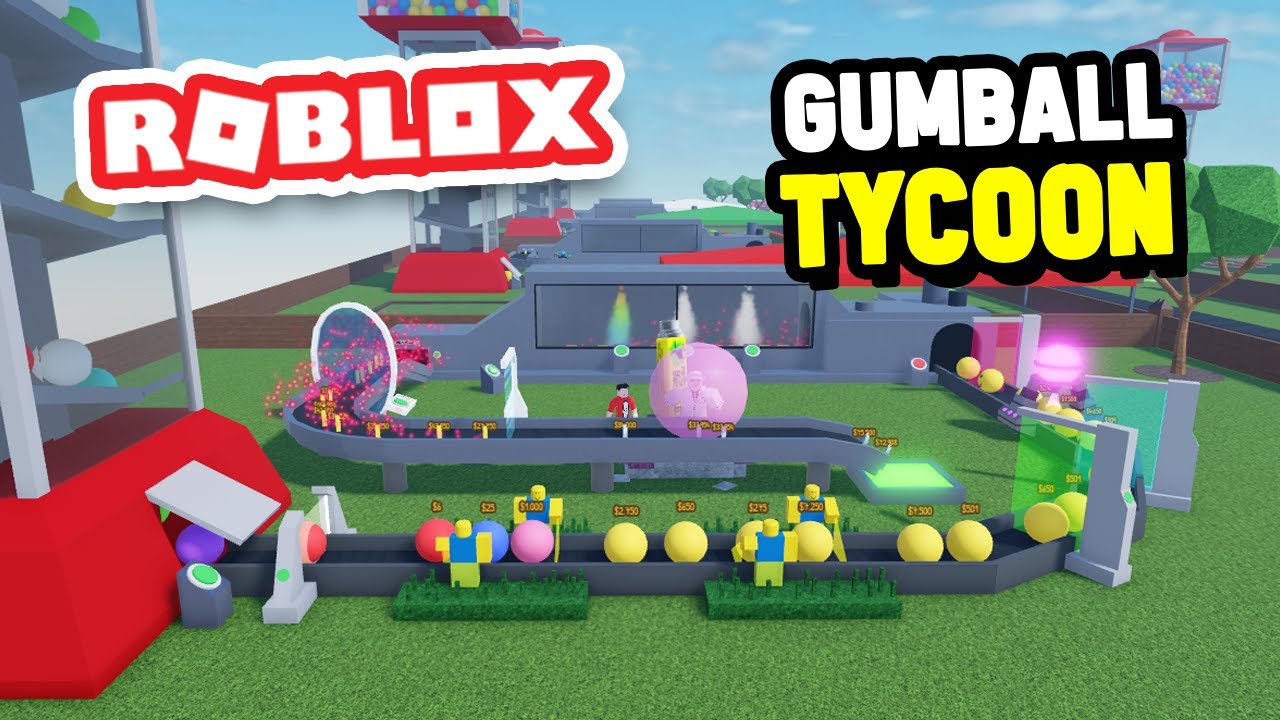I Made a CUSTOM SETUP in Roblox GUMBALL TYCOON