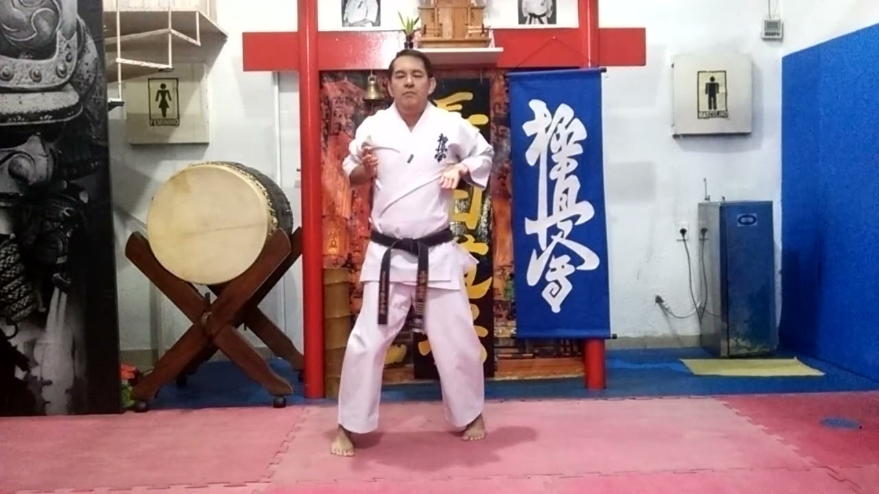 Shuto Mawashi Kake Uke - Shotei  Jochudan Morote no Uchi -  Ibuki