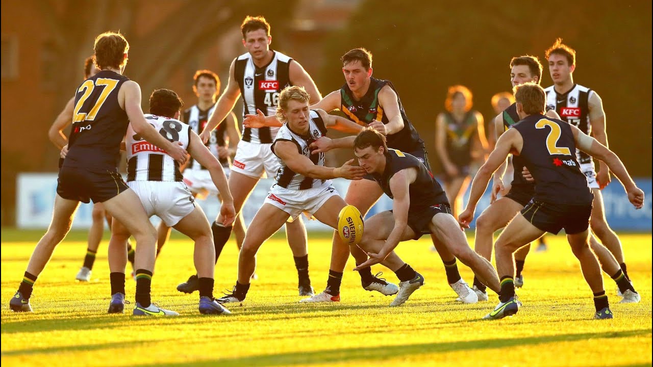 George Wardlaw vs Collingwood VFL (2022 AFL Academy v Collingwood)