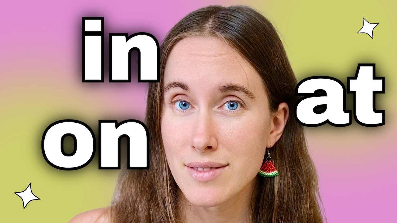 IN, AT, ON en Inglés 🤯