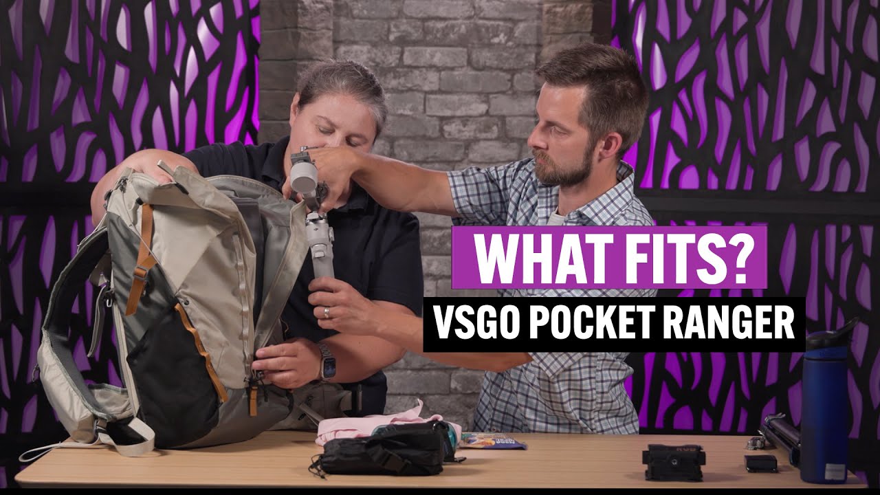 WHAT FITS? - VSGO POCKET RANGER 25L