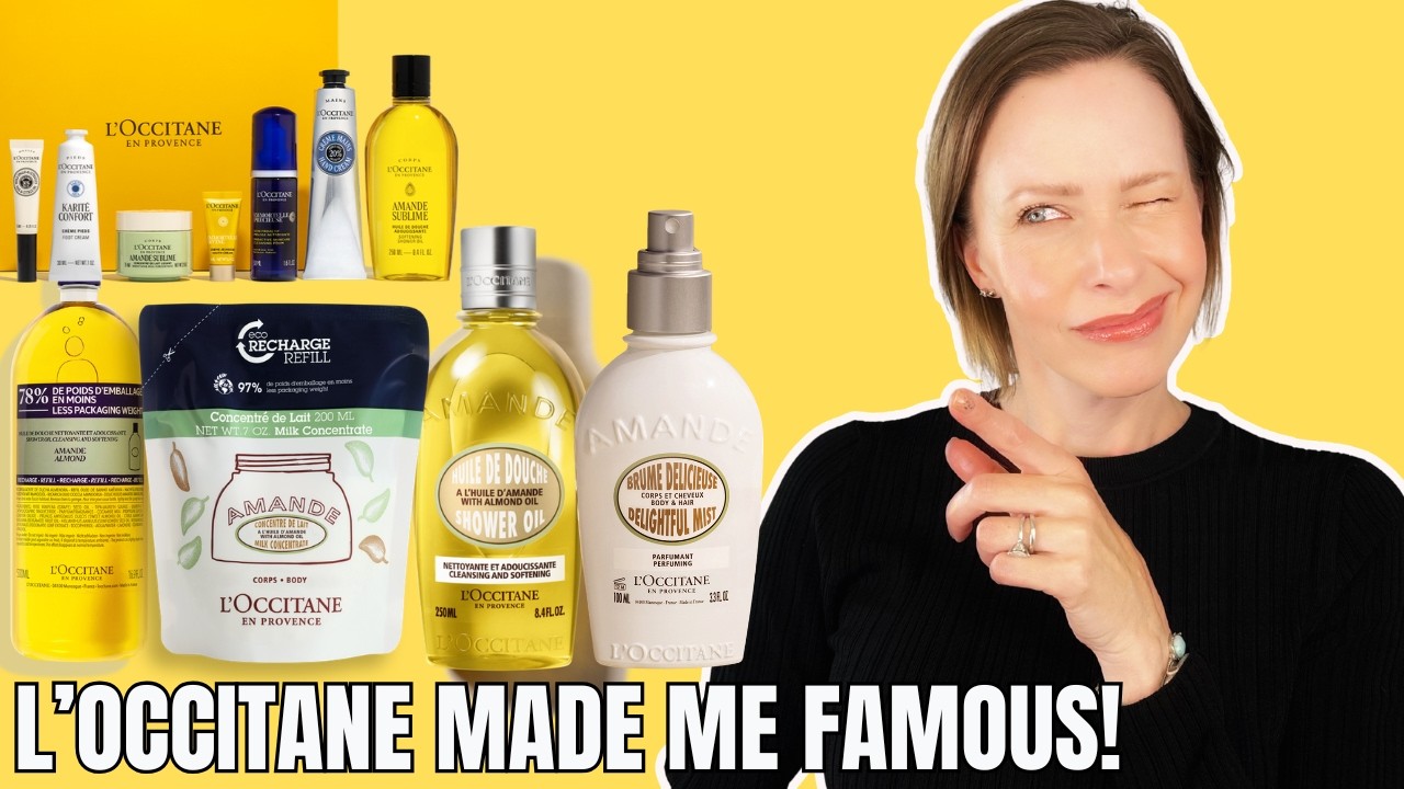 NEW L'Occitane ALMOND MIST 💛 (unboxing my L'Occitane FAVES) !!
