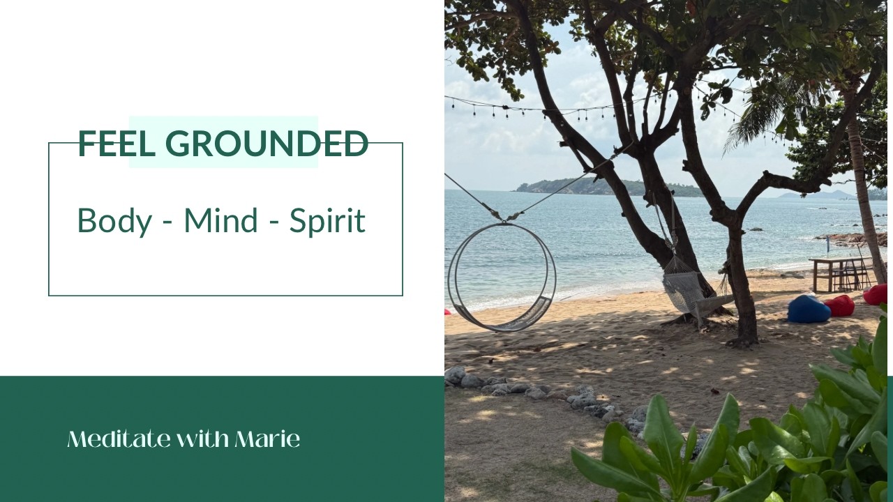 10 Minute Grounding Meditation | Feel Calm Centered and Connected