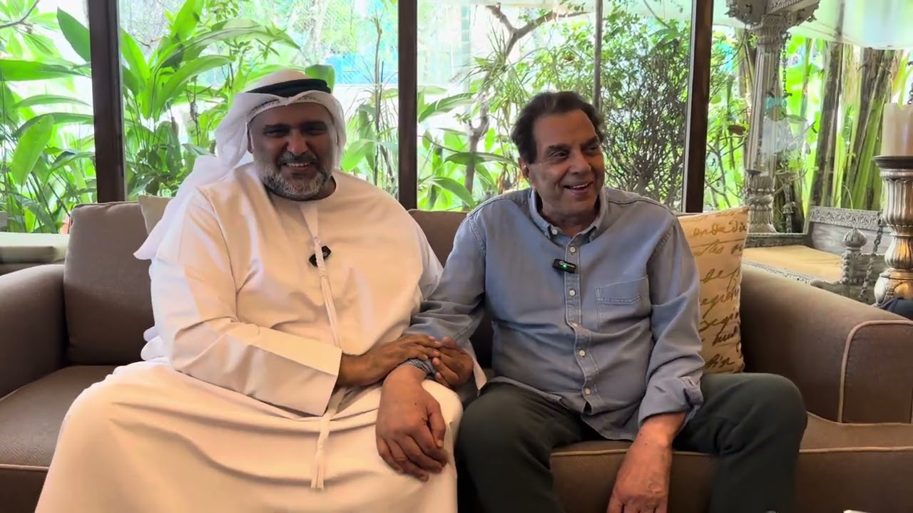 DHARMENDRA is my idol , with him is like a fan moment always for me ❤️Hamad Al Reyami
