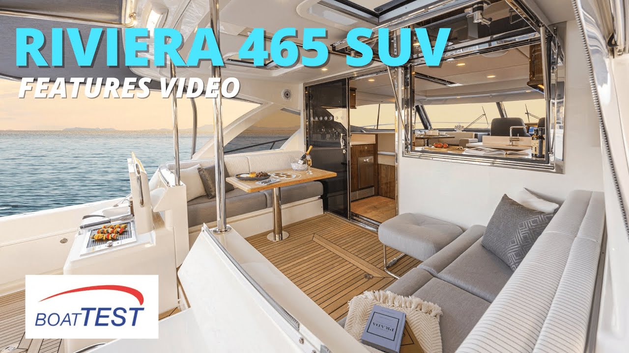 Riviera 465 SUV (2023-) &ndash; film prezentujący model BoatTEST