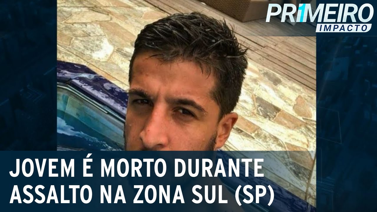 SP: jovem se assusta com ladrão e é morto com tiro nas costas  | Primeiro Impacto (04/05/21)