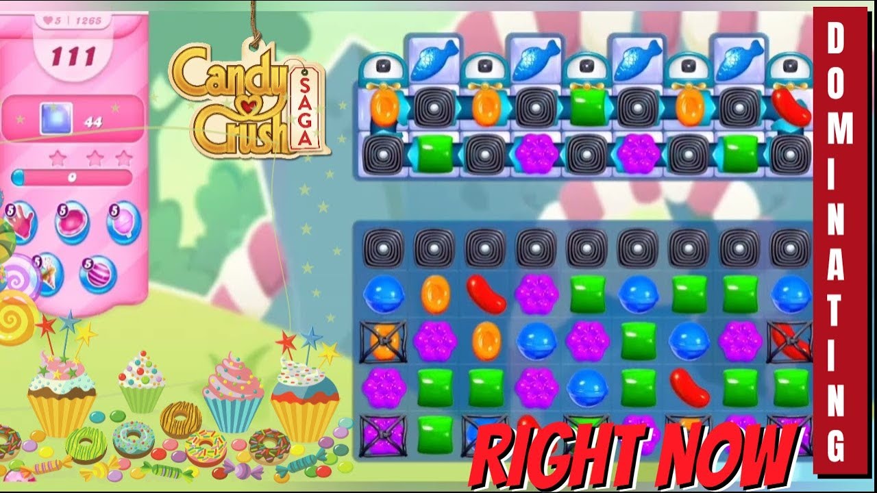 DOMINATING Candy Crush Saga Levels 1261 to 1270 RIGHT NOW!