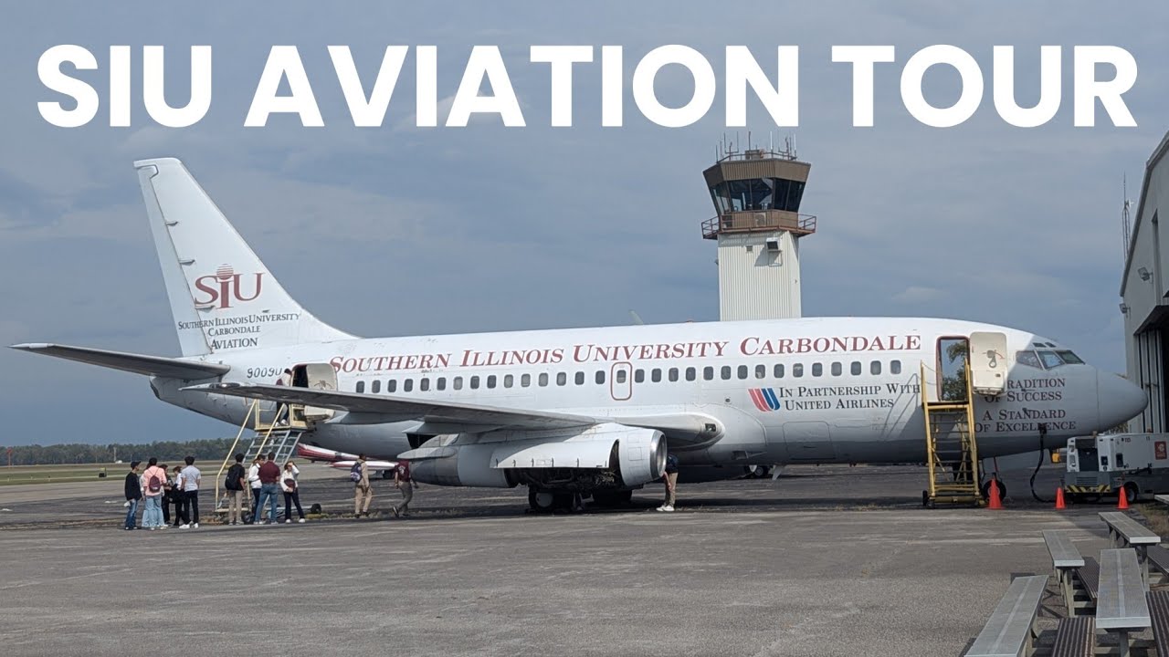 SIU Carbondale's Boeing 737-200 + Aviation Facilities 