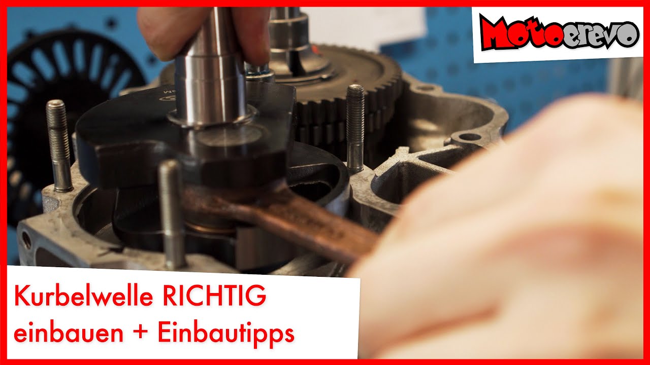 Kurbelwelle RICHTIG einbauen - VESPA Motor RESTAURATION Part 5 | Motoerevo, Darmstadt