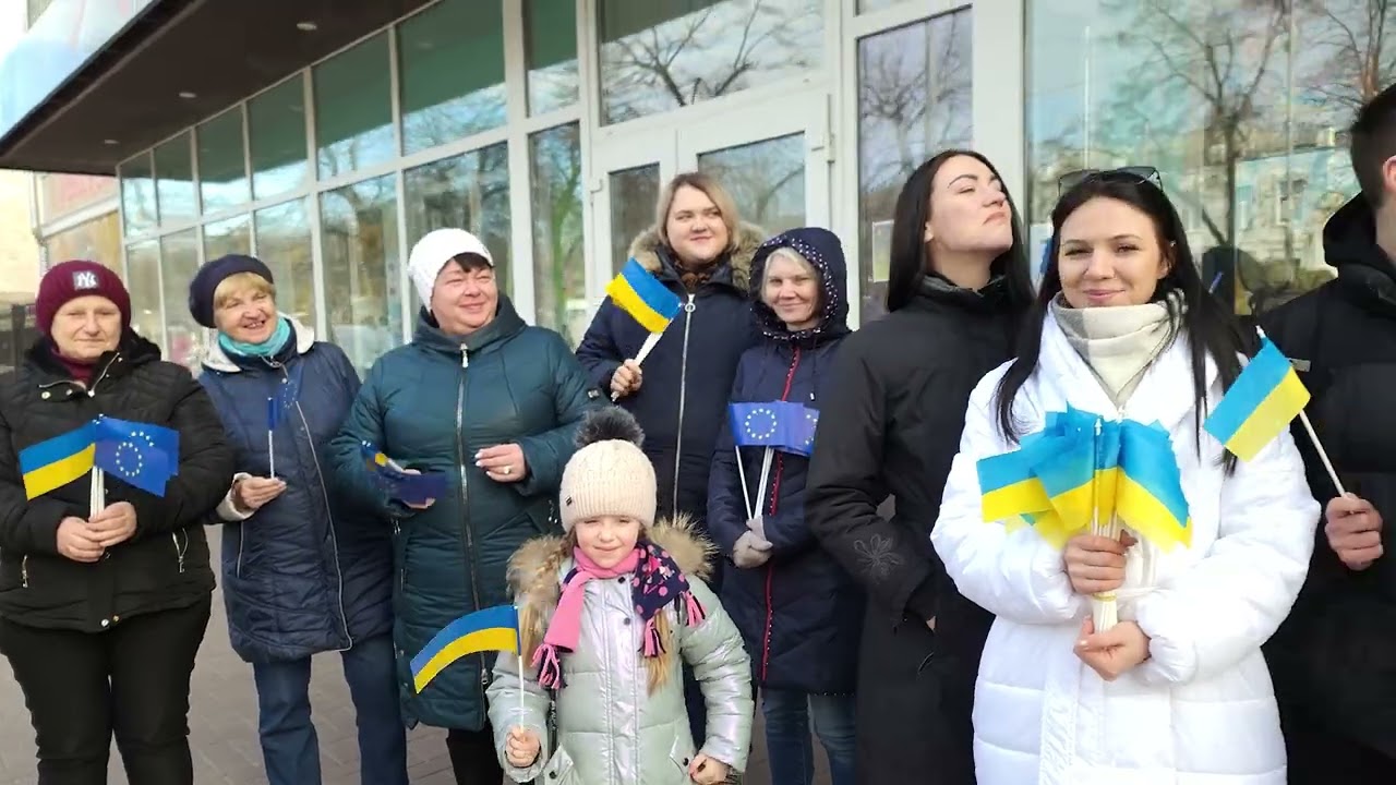 Флешмоб до Дня єдності України