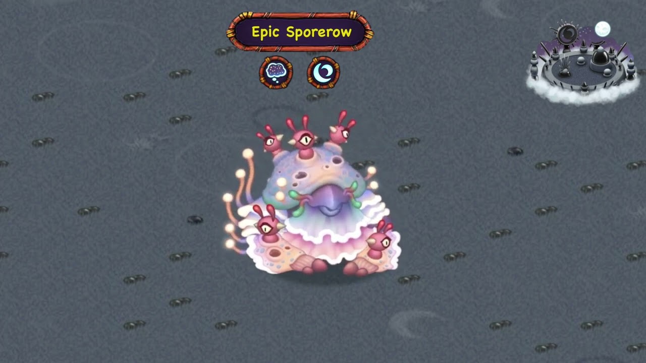 Epic Drummidary and Epic Sporerow (My Singinf Monsters)