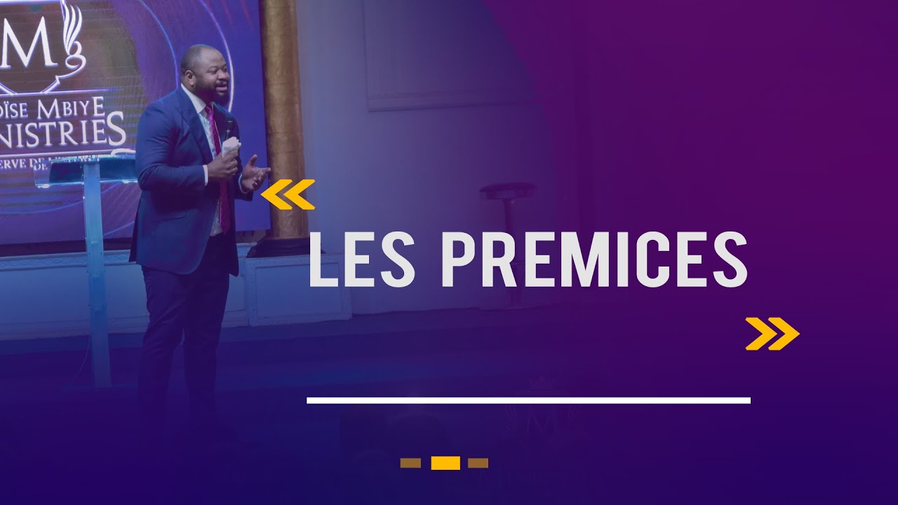 Pasteur Moise MBIYE-LES PREMICES